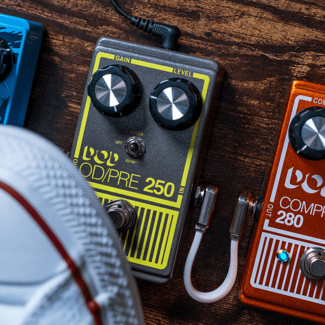 DOD presenta el Overdrive Preamp 250-X: un nuevo capítulo en la